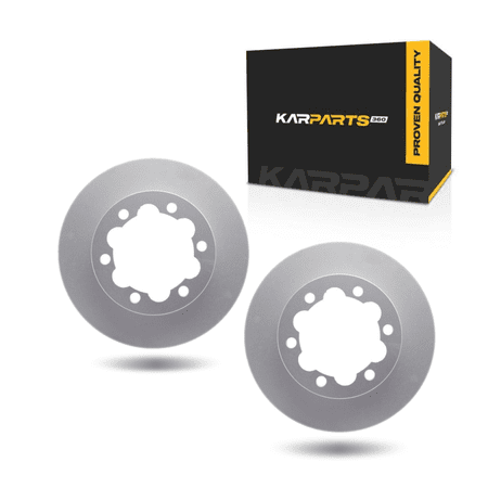 KarParts360 For Mercedes-Benz Sprinter 3500 2010-2025 Brake Rotors Rear | Cast Iron Material | Plain Rotor Style