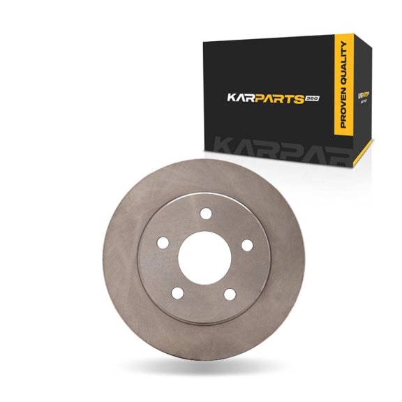 KarParts360 For Mercury Cougar 1991-1997 Disc Brake Rotor | Front | Cast Iron Material | Vented Type | 5 Lug Holes