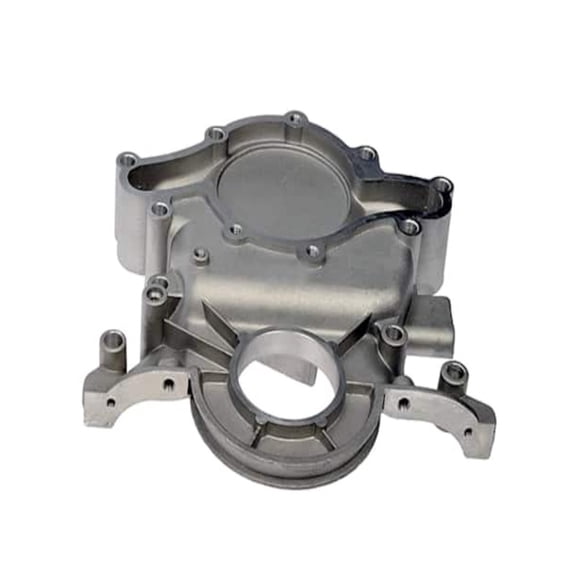 KarParts360 For Mercury Mountaineer 1997 98 99 00 2001 Timing Cover | Aluminum Material | Silver | Replacement For F1SZ6019A, F67Z6019-AA