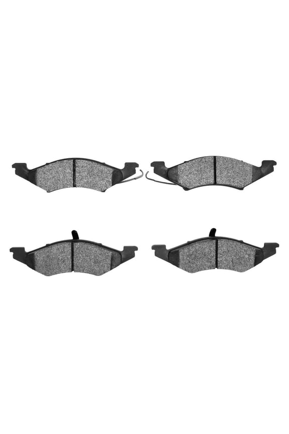 For Mercury Topaz 1990 91 92 93 1994 Disc Brake Pads | Front | Set Of 4 | 16.7 Millimeters/0.66 Inches Inner Pad Overall Thickness
