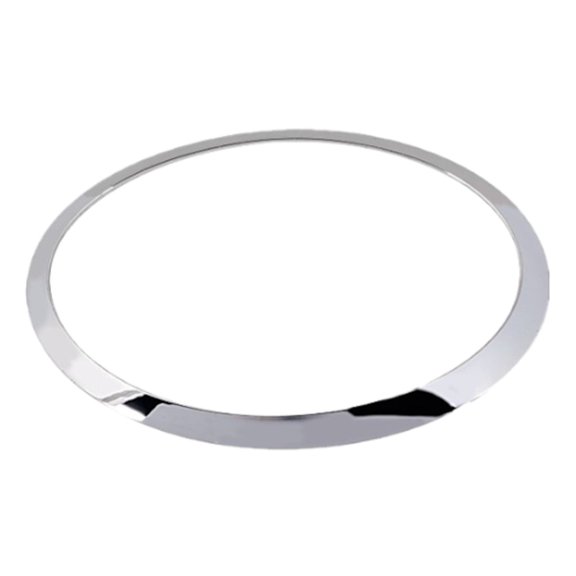 KarParts360 For Mini Cooper 2014-2023 Headlight Retaining Ring Driver Side | Chrome | Replacement For MC2506105 | 51137300631