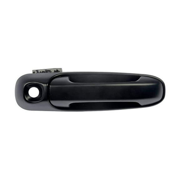 KarParts360 For Mitsubishi Raider 2006 2007 2008 2009 Exterior Door Handle | Plastic | Smooth | Black Color | With Key Lock Hole