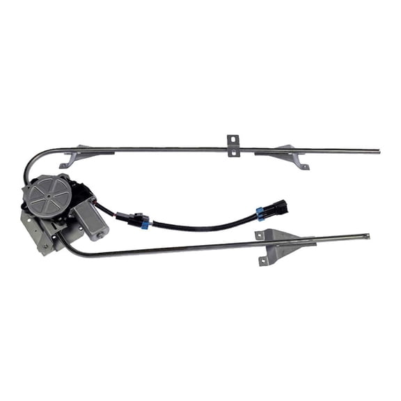 KarParts360 For Navistar 9200/9400/9900 SBA 2000 Window Regulator Front, Driver Side | Plastic Gear | Bolt Attachment | Replacement For 3515112C92