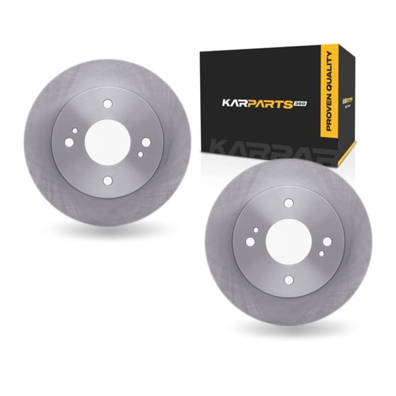 KarParts360 For Nissan 240SX 1990-1998 Brake Rotor Set Rear