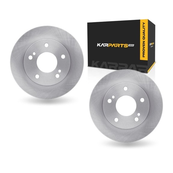 KarParts360 For Nissan 240SX 1994 1995 1996 Brake Rotor Set Front