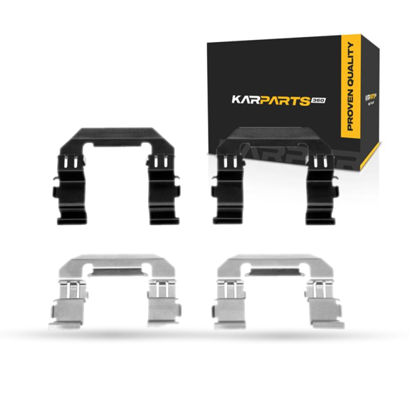 KarParts360 For Nissan Frontier 2003 2004 Disc Brake Hardware Set