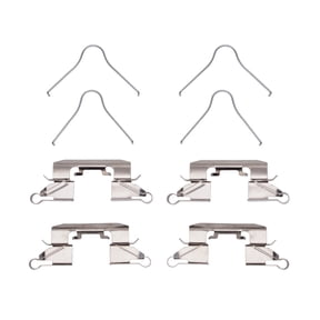 KarParts360 For Nissan March 2012-2024 Disc Brake Hardware Set | Front