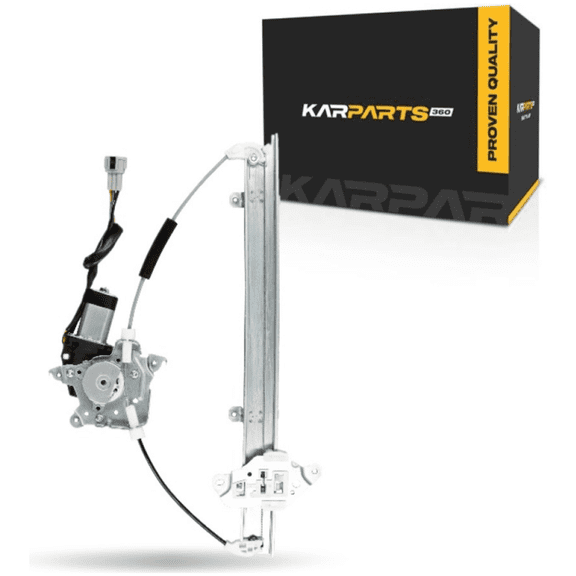 KarParts360 For Nissan Maxima 2002 2003 Window Regulator Front, Driver Side | Power | 6-Pins | With Motor | Replacement For NI1350111 | 807202Y00A