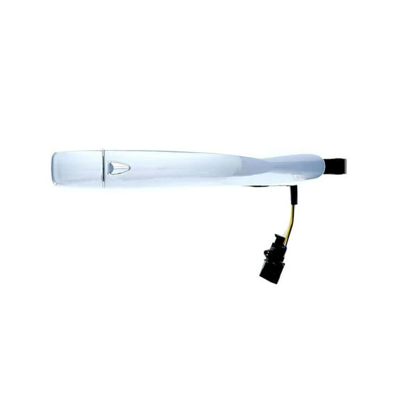 KarParts360 For Nissan Maxima 2016-2023 Exterior Door Handle Passenger Side | Front | Plastic | Gloss, Chrome