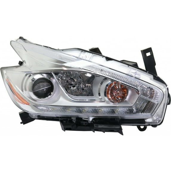 KarParts360 For Nissan Murano Headlight Assembly 2017 Passenger Side w/ Bulbs DOT Certified NI2503255