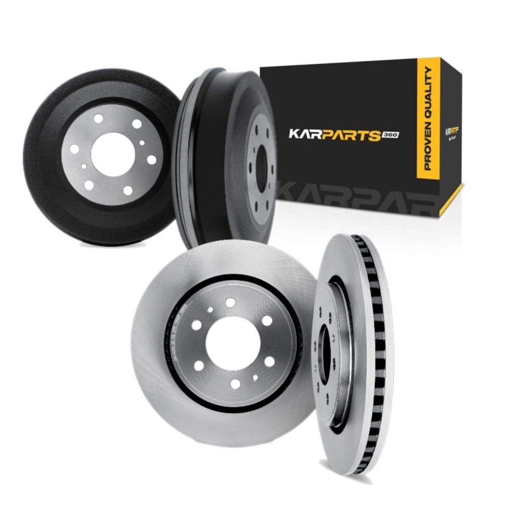 KarParts360 For Nissan Pathfinder 1990 91 92 93 94 1995 Brake Rotor Set ...