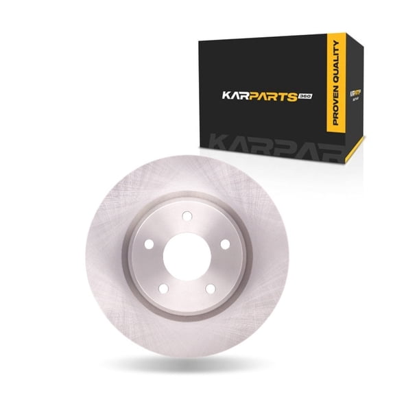KarParts360 For Nissan Rogue 2014-2020 Disc Brake Rotor | Front | Cast Iron Material | Vented Type | 5 Lug Holes