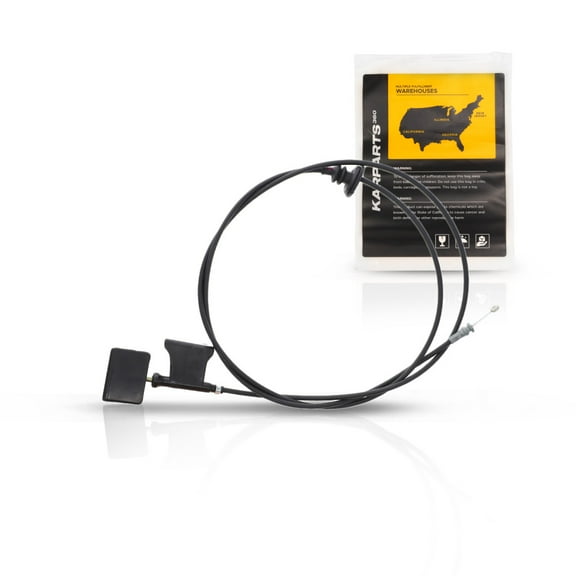 KarParts360 For Nissan Sentra 1995 96 97 98 99 2000 Hood Release Cable | With Handle | Replacement For 65620-F4300