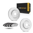thumbnail image 1 of KarParts360 For Oldsmobile Bravada 1997 98 99 00 2001 Brake Rotor Set | Plain Rotor Style, 1 of 4