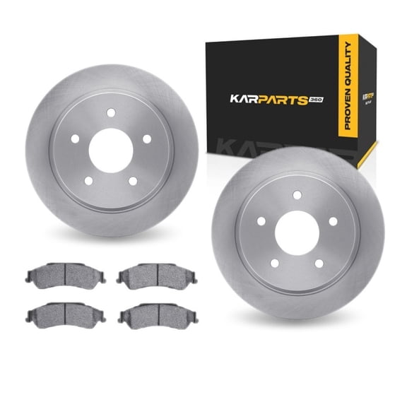 KarParts360 For Oldsmobile Bravada 1997 98 99 00 2001 Brake Set | Rear