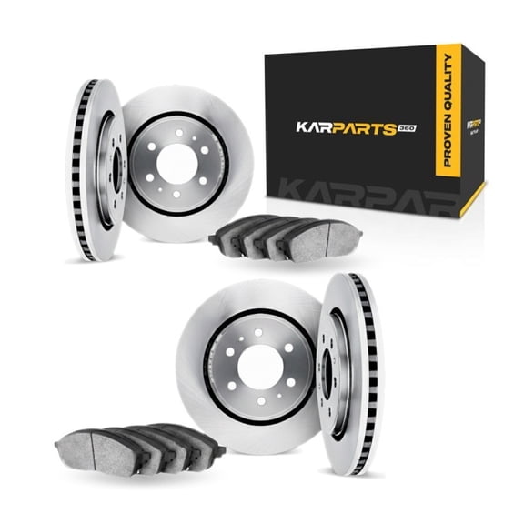 KarParts360 For Oldsmobile Bravada 2002 2003 2004 Brake Set | With Brake Rotors