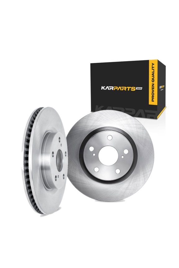 For Oldsmobile Cutlass Cruiser 1990 91 92 93 1994 Brake Rotors Front | Cast Iron | Rotors Only Design | 1-Piece Rotor Construction