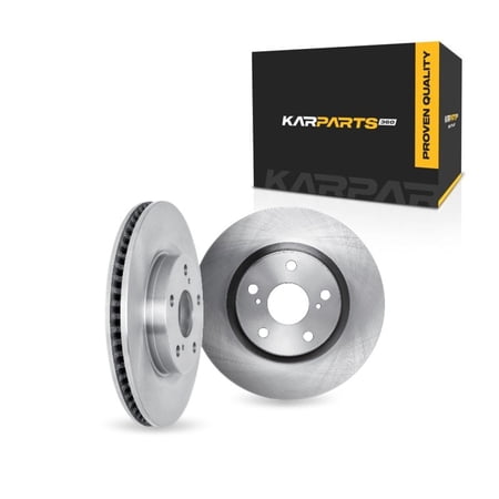 KarParts360 For Porsche 911 1999-2025 Disc Brake Rotors | Rear | Set Of 2 | Cast Iron Material