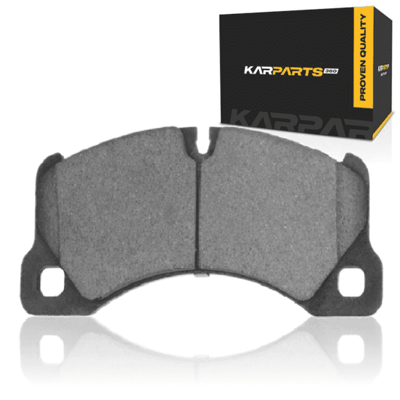 KarParts360 For Porsche Panamera 2010-2023 Disc Brake Pads | Ceramic | Electronic Pad Wear Sensor | 94.7 Millimeters / 3.73 Inches Inner Height