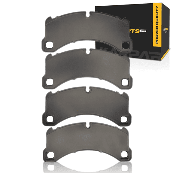 KarParts360 For Porsche Panamera 2017-2023 Disc Brake Pads | Electronic Pad Wear Sensor | Low Dust Rating