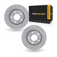 thumbnail image 1 of KarParts360 For Renault Captur 2018 2019 2020 2021 Disc Brake Rotors | Front | Set Of 2 | Cast Iron Material, 1 of 4