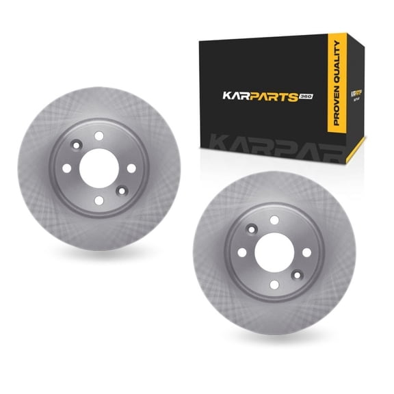 KarParts360 For Renault Logan 2015 2016 2017 Brake Rotors Front