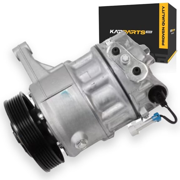 KarParts360 For Saab 9-4X 2011 A/C Compressor | Wire Lead | Pin Terminal | Serpentine Belt | PXE16 Compressor | Tangent Mount