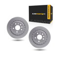 thumbnail image 1 of KarParts360 For Saab 9-5 2007 2008 2009 2010 Brake Rotors Rear | Cast Iron Material | Plain Rotor Style, 1 of 4