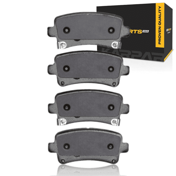 KarParts360 For Saab 9-5 2011 Disc Brake Pads | Mechanical Pad Wear Sensor | Low Dust Rating