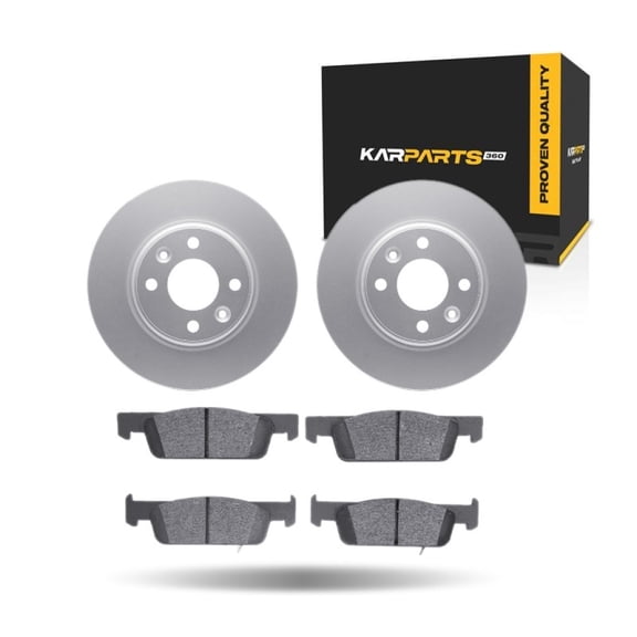 KarParts360 For Smart Fortwo 2016 2017 2018 Brake Set | With Brake Pads