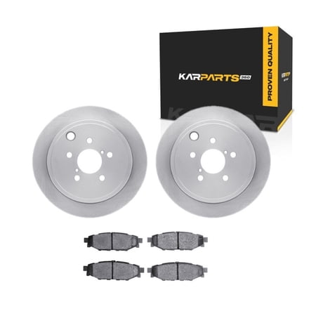 KarParts360 For Subaru BRZ 2013 2014 2015 Brake Rotor Set | With Brake Pads