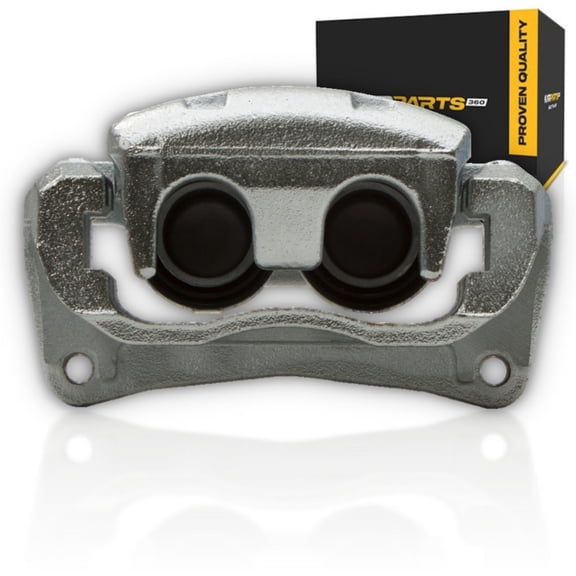 KarParts360 For Subaru Impreza 2017-2023 Disc Brake Caliper | Zinc Coated | Silver | 2EA Piston