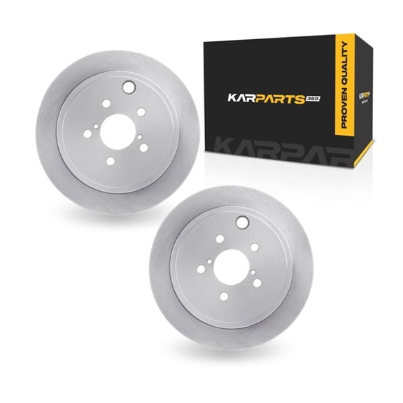 KarParts360 For Subaru Outback/Legacy 2010 11 12 13 2014 Brake Rotors Rear