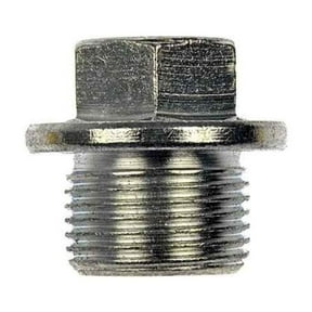 KarParts360 For Subaru WRX STI 2013-2021 Oil Drain Plug | Steel Material | Silver | Gasket | Hex Head Drive | Fine Thread | Replacement For 032510