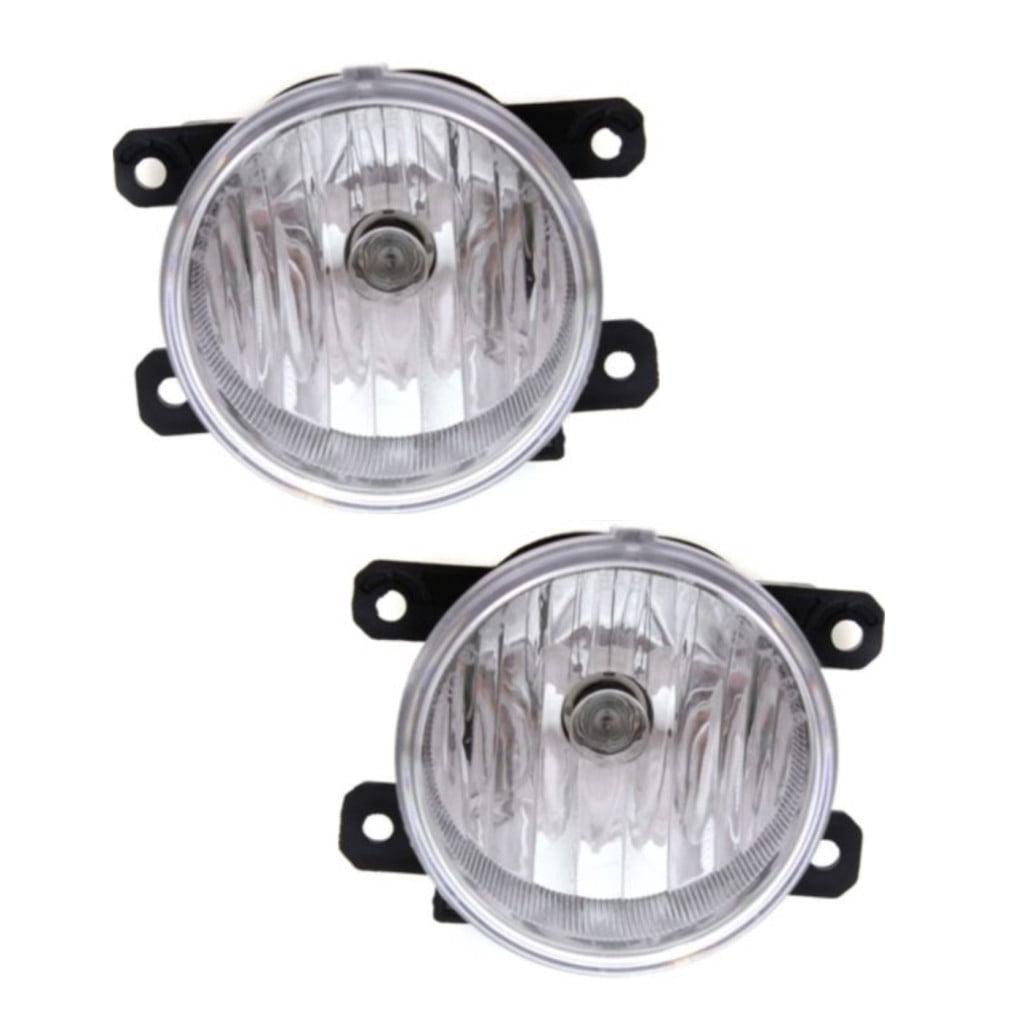 KarParts360 For Subaru XV Crosstrek 2013 2014 2015 Fog Light Driver And Passenger Side | Pair | Replacement For SU2592121 | 84501FJ000, 84501FJ001