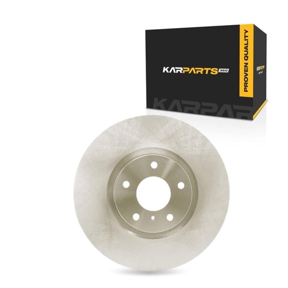KarParts360 For Suzuki SX4 2014 Disc Brake Rotor | Rear | Cast Iron Material | 5 Stud/Lug Hole