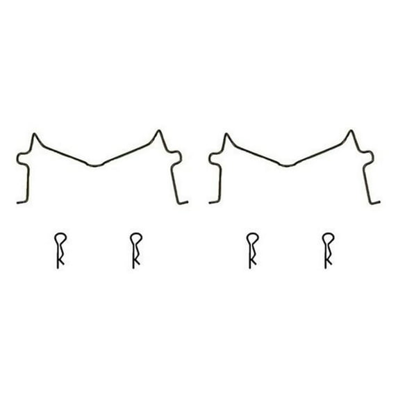 KarParts360 For Toyota 4Runner 2003-2009 Disc Brake Hardware Set | Regular Grade