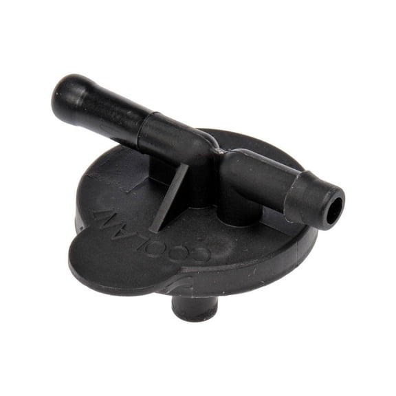 KarParts360 For Toyota 4Runner 2003-2017 Engine Coolant Cap | Plastic | Black | Flip Top Type | Snap-On Attachment | 42.5 Millimeters Diameter