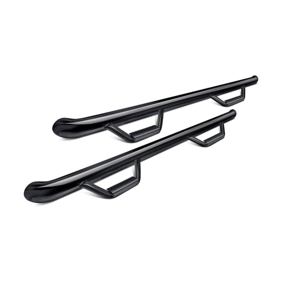 KarParts360 For Toyota 4Runner 2014 15 16 17 2018 Wheel To Wheel Nerf Steps | Textured Black | 2 Inches Main Tube | With Cleated Steps