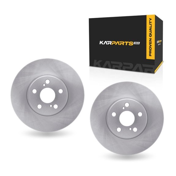 KarParts360 For Toyota Celica 1994 95 96 97 98 1999 Brake Rotors Front | Cast Iron | Rotors Only Design | 1-Piece Construction