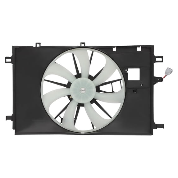 KarParts360 For Toyota Corolla 2020 21 22 23 24 2025 Sedan Radiator And Condenser Fan | 1.8 Liter L4 | With One Big Fan | Replacement For TO3115216