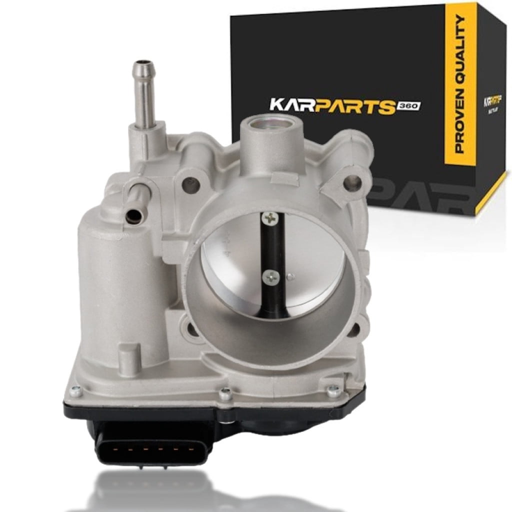 KarParts360 For Toyota Corolla iM 2017 2018 Throttle Body | Silver | Aluminum Housing | 1.8L Engine | Replacement For 678014, 1540186