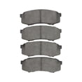 thumbnail image 1 of KarParts360 For Toyota Sequoia 2001-2007 Disc Brake Pads | Rear | Set Of 4 | 15.5 Millimeters/0.61 Inches Inner Pad Overall Thickness, 1 of 4