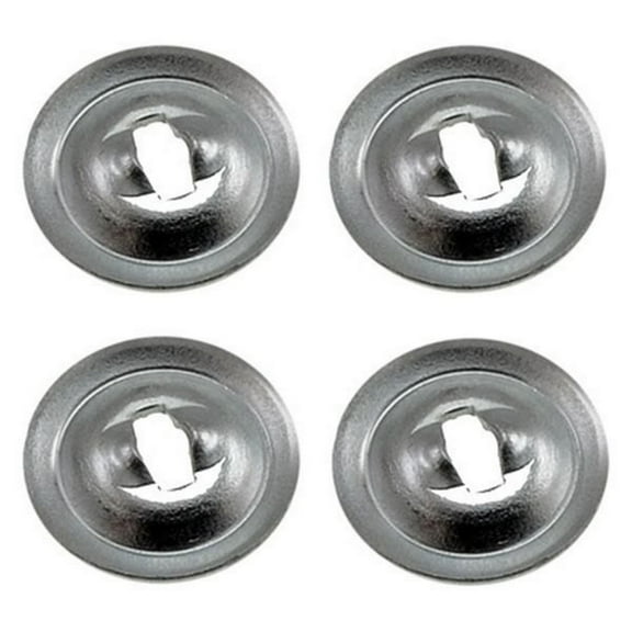 KarParts360 For Toyota Tundra 2000 2001 2002 2003 Brake Hold Down Spring Bottom Cup | 4 Pieces