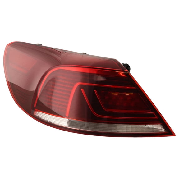 KarParts360 For Volkswagen CC 2013 14 15 16 2017 Tail Light Driver Side, Outer | LED | Replacement For VW2804111 | 196743273211, 3C8945207AA