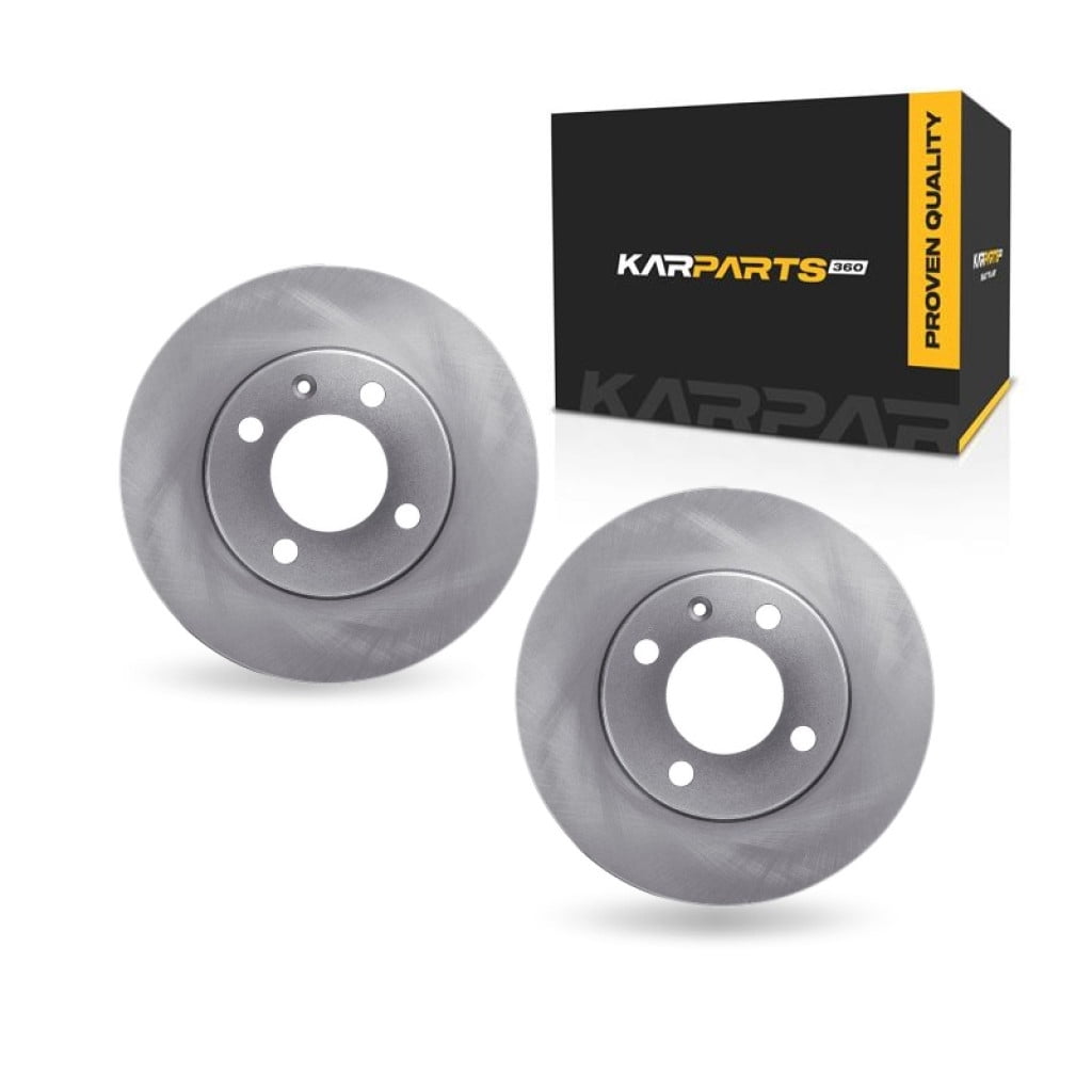 KarParts360 For Volkswagen Golf 1990 1991 1992 Brake Rotor Set Front ...