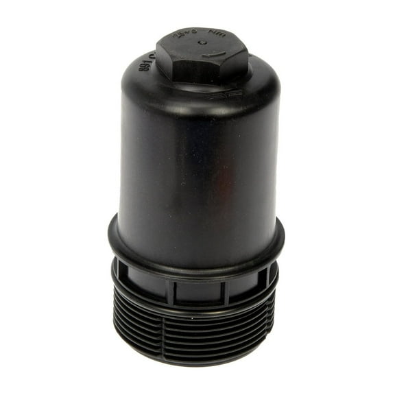 KarParts360 For Volkswagen Jetta 2013-2023 Engine Oil Filter Cover | Plastic | Black | Thread On | Replacement For 06K115401B, 06K115408