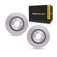 thumbnail image 1 of KarParts360 For Volkswagen Passat 2006 2007 2008 2009 Brake Rotor Set Rear | Cast Iron | Rotors Only Design | 1-Piece Construction, 1 of 4