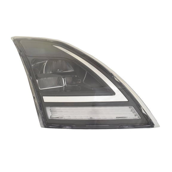 KarParts360 For Volvo VNL/VNR 2018-2024 Headlight Passenger Side | With LED Control Module | With Bulb(s) | Replacement For 23680020