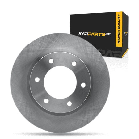 KarParts360 For Ford Bronco 2021 22 23 24 2025 Disc Brake Rotor | 6 Stud/Lug Hole | 12.24 Inches Outside Diameter | 1.26 Inches Discard Thickness | 3.86 Inches Center Hole Diameter